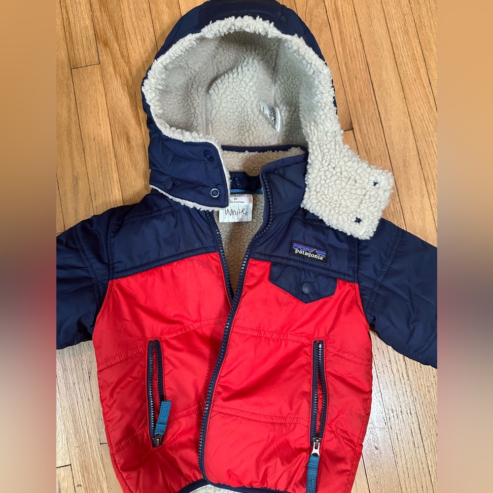 Patagonia Baby Reversible Trimble Hoody 2T jacket